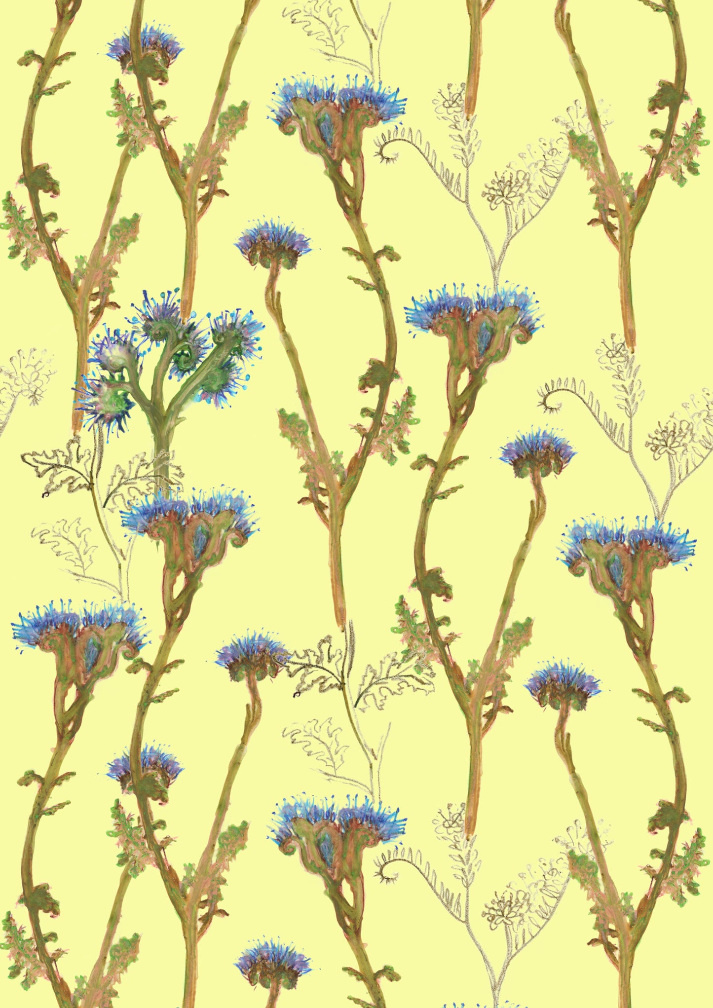 Coussin - Le jardin